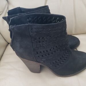 Fergalicious Black Heeled Boots